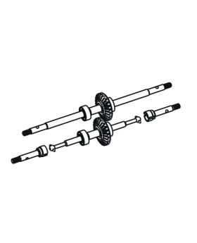 Front & Rear Drive shaft with main gear Included