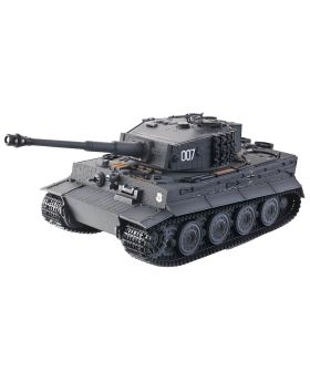 TAIGEN 1:24 TIGER 1 IR BATTLE TANK LATE VERSION - GREY