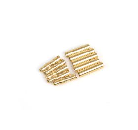 Kontakter 4,0mm gold plated - Par (hane och hona)