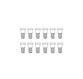 Flat step screws
(12pcs)