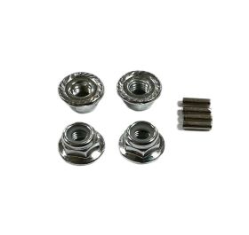 M4 nut with hex pin 2x6,2mm